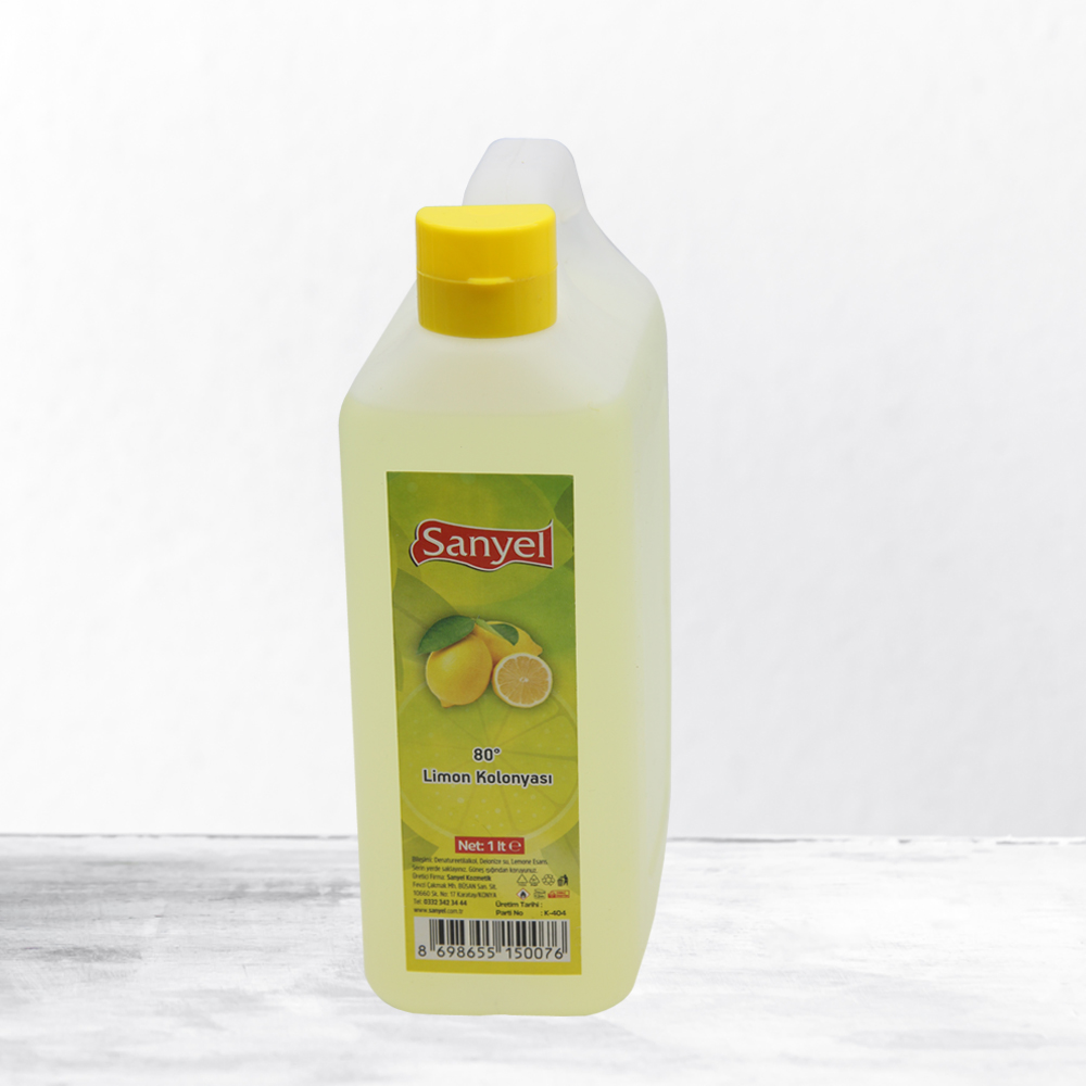 Limon Kolonyası 1 Lt 80°