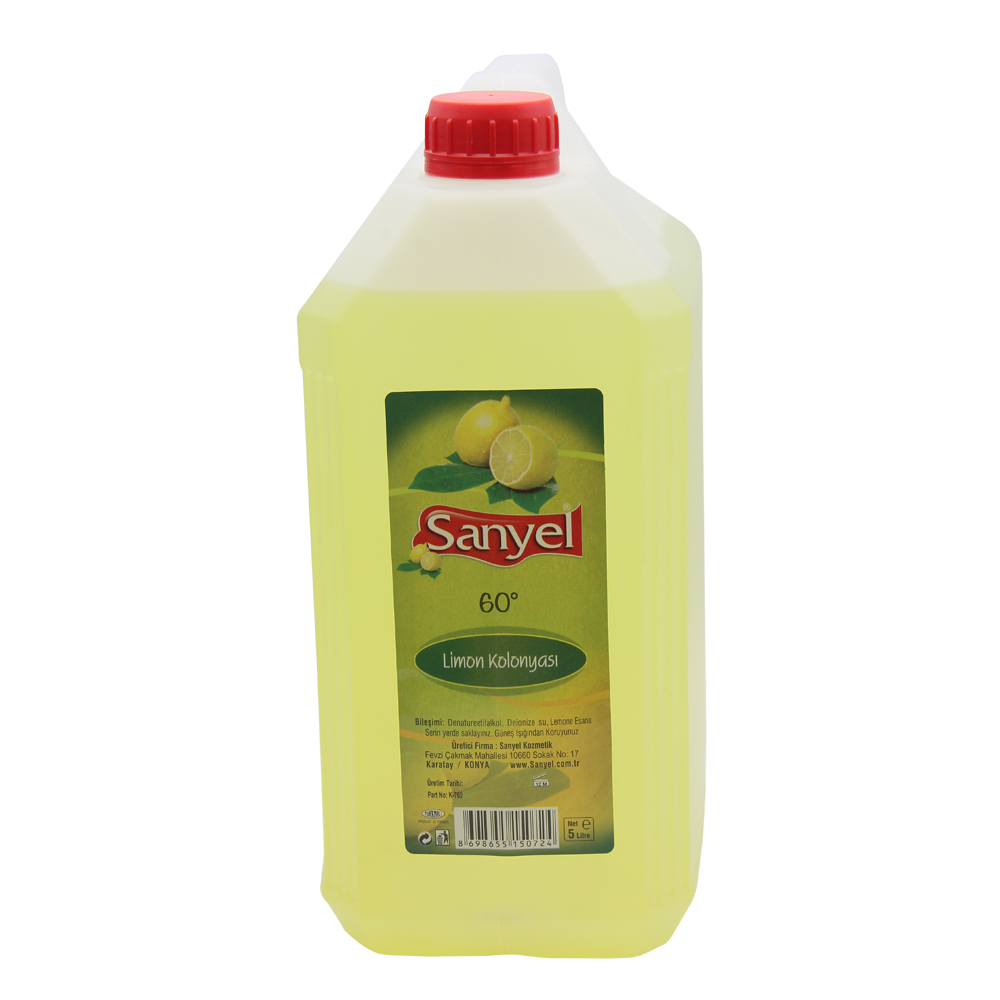 Limon Kolonyası 5 Lt 60°